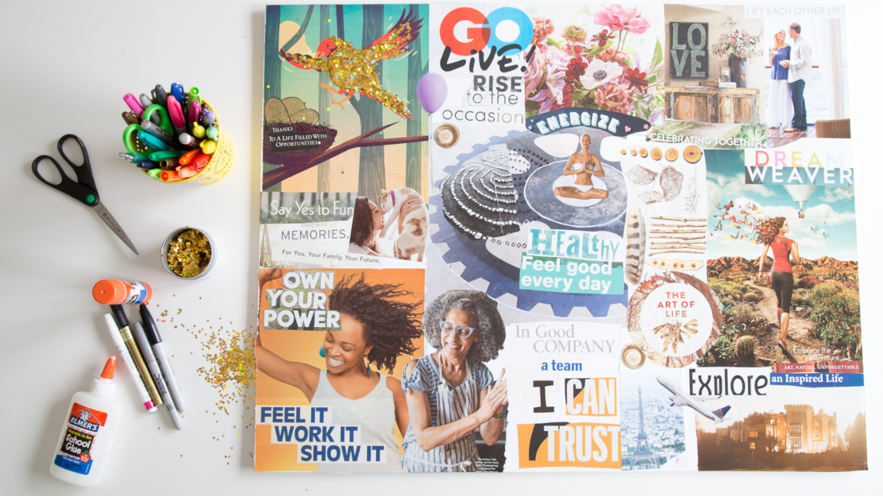 How to Create a Vision Board and Manifest Your Dreams